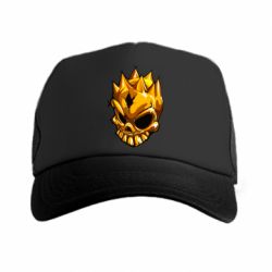 Кепка-тракер Standoff - Gold Skull - PrintSalon