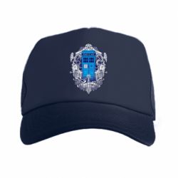 Кепка-тракер Tardis - PrintSalon