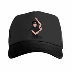 Кепка-тракер Уэнсдей арт - PrintSalon