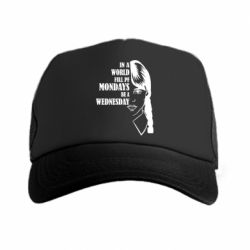 Кепка-тракер Wednesday girl - PrintSalon