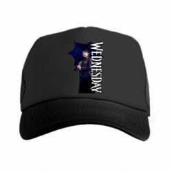 Кепка-тракер Wendesday Addams - PrintSalon