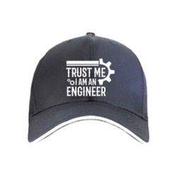 Кепка Trust me I am an engineer - PrintSalon