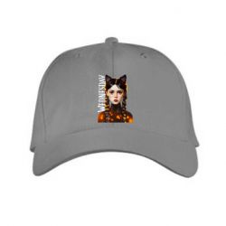 Кепка Венздей кошка - PrintSalon