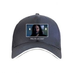 Кепка Why do you cum? - PrintSalon