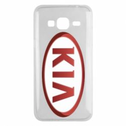 Чехол для Samsung J3 2016 KIA 3D Logo - PrintSalon