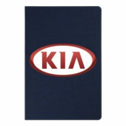 Блокнот с принто KIA 3D Logo - PrintSalon