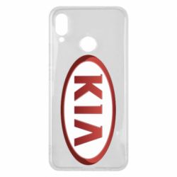 Чехол для Huawei P Smart Plus 2018 KIA 3D Logo - PrintSalon