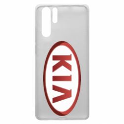 Чехол для Huawei P30 Pro KIA 3D Logo - PrintSalon