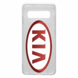 Чехол для Samsung S10 KIA 3D Logo - PrintSalon