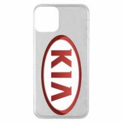 Чехол для iPhone 11 KIA 3D Logo - PrintSalon