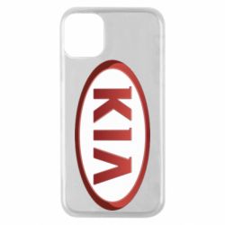Чехол для iPhone 11 Pro KIA 3D Logo - PrintSalon
