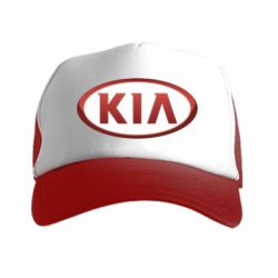 Кепка-тракер KIA 3D Logo - PrintSalon