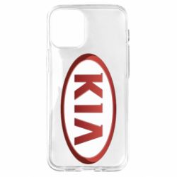 Чехол для iPhone 12 mini KIA 3D Logo - PrintSalon