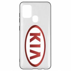 Чехол для Samsung A21s KIA 3D Logo - PrintSalon