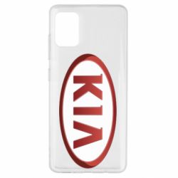 Чехол для Samsung A51 KIA 3D Logo - PrintSalon