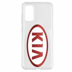 Чехол для Samsung S20 KIA 3D Logo - PrintSalon