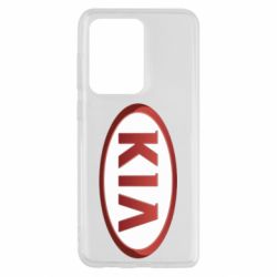 Чехол для Samsung S20 Ultra KIA 3D Logo - PrintSalon