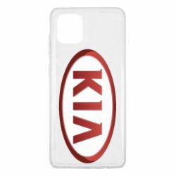 Чехол для Samsung Note 10 Lite KIA 3D Logo - PrintSalon