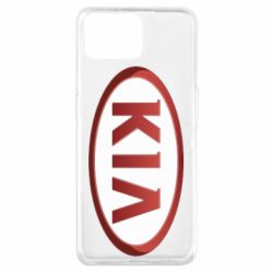 Чехол для Oppo A73 KIA 3D Logo - PrintSalon