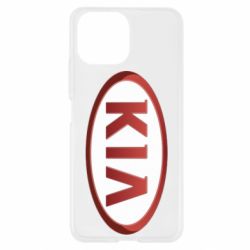 Чехол для Xiaomi Mi11 Lite KIA 3D Logo - PrintSalon