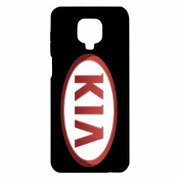 Чехол для Xiaomi Redmi Note 9S/9Pro/9Pro Max KIA 3D Logo - PrintSalon