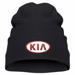 Детская шапка KIA 3D Logo - PrintSalon