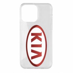 Чехол для iPhone 14 Pro Max KIA 3D Logo - PrintSalon