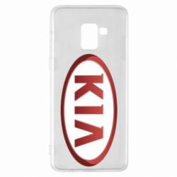 Чехол для Samsung A8+ 2018 KIA 3D Logo - PrintSalon