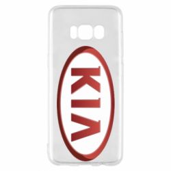 Чехол для Samsung S8 KIA 3D Logo - PrintSalon