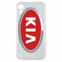 Чехол для iPhone XR KIA Logo 3D - PrintSalon
