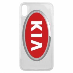 Чехол для iPhone Xs Max KIA Logo 3D - PrintSalon