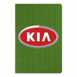 Блокнот с принто KIA Logo 3D - PrintSalon