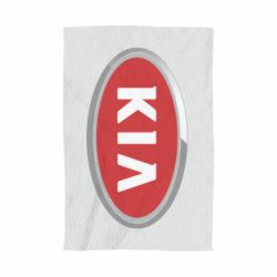 Полотенце с принтом KIA Logo 3D - PrintSalon