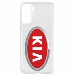 Чехол для Samsung S21+ KIA Logo 3D - PrintSalon
