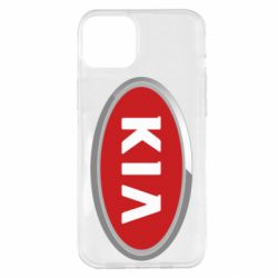 Чехол для iPhone 14 Plus KIA Logo 3D - PrintSalon