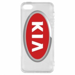 Чехол для iPhone5/5S/SE KIA Logo 3D - PrintSalon