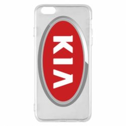 Чехол для iPhone 6 Plus/6S Plus KIA Logo 3D - PrintSalon