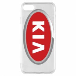 Чехол для iPhone 7 KIA Logo 3D - PrintSalon