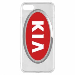 Чехол для iPhone 8 KIA Logo 3D - PrintSalon
