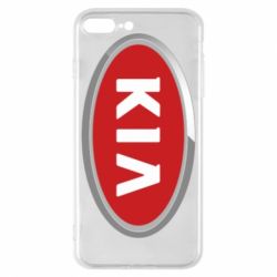 Чехол для iPhone 8 Plus KIA Logo 3D - PrintSalon