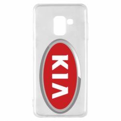 Чехол для Samsung A8 2018 KIA Logo 3D - PrintSalon