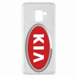 Чехол для Samsung A8+ 2018 KIA Logo 3D - PrintSalon
