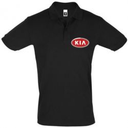 Мужское поло KIA Logo 3D - PrintSalon