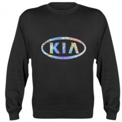 Cвитшот KIA logo Голограмма - PrintSalon