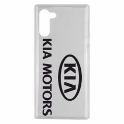 Чехол для Samsung Note 10 Kia Logo - PrintSalon