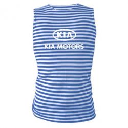 Майка-тельняшка Kia Logo - PrintSalon