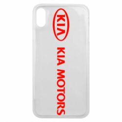 Чехол для iPhone Xs Max Kia Motors Logo - PrintSalon