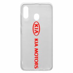 Чехол для Samsung A30 Kia Motors Logo - PrintSalon