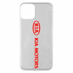 Чехол для iPhone 11 Kia Motors Logo - PrintSalon