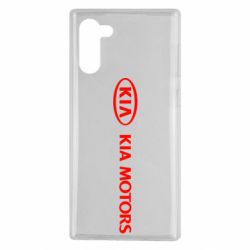 Чехол для Samsung Note 10 Kia Motors Logo - PrintSalon
